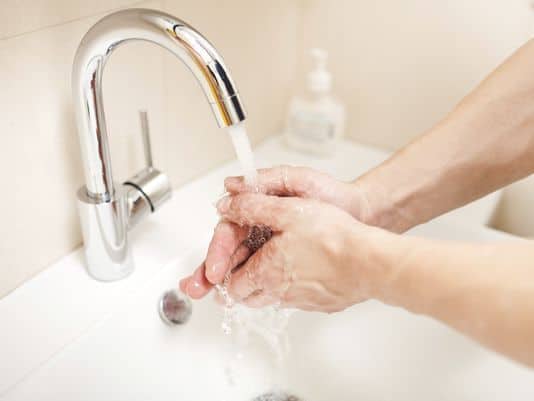 umyć ręce
