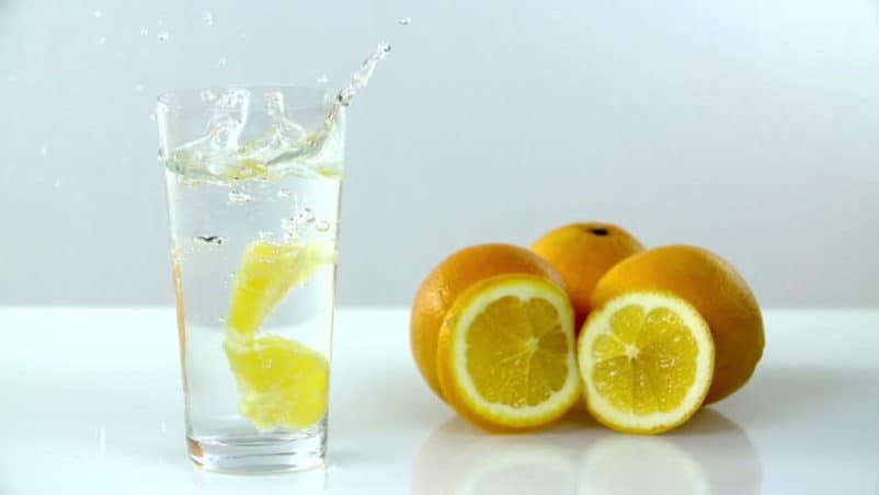 mit cytrynowej wody