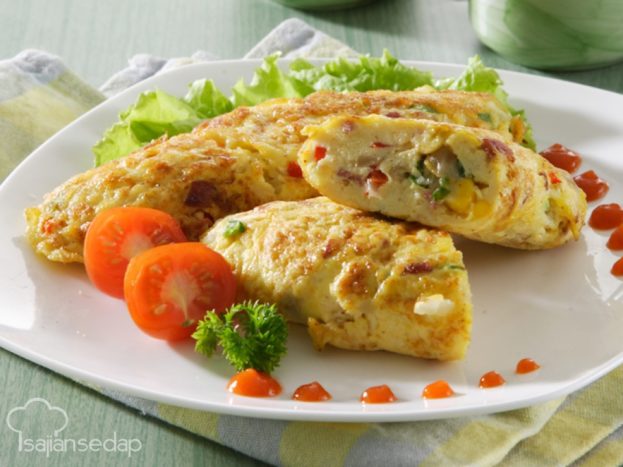 omlet warzywny
