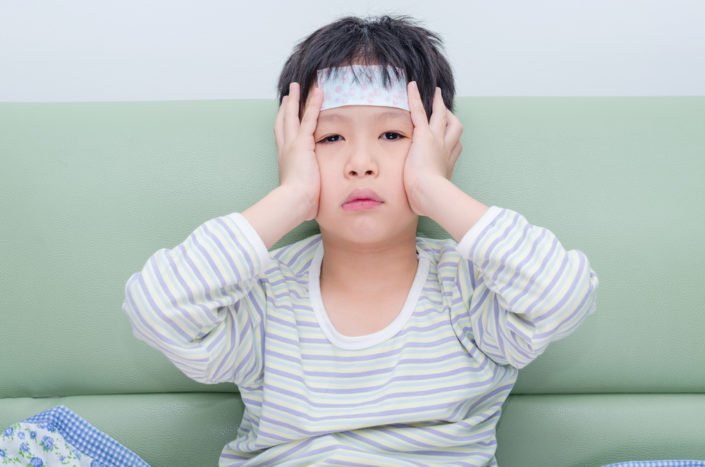 ból głowy u dzieci
