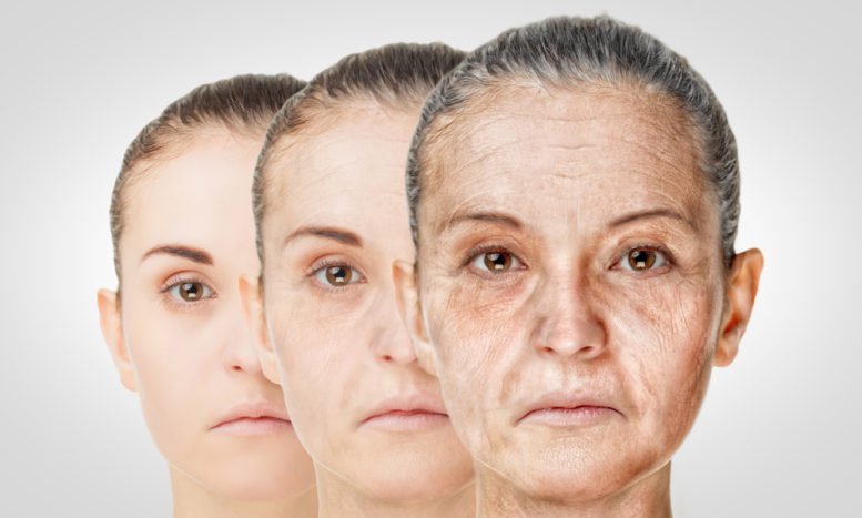 oznaki starzenia się skóry